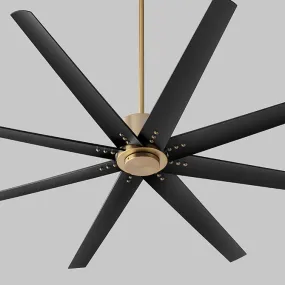 Fleet 72" 8 Blade Fan - Aged Brass