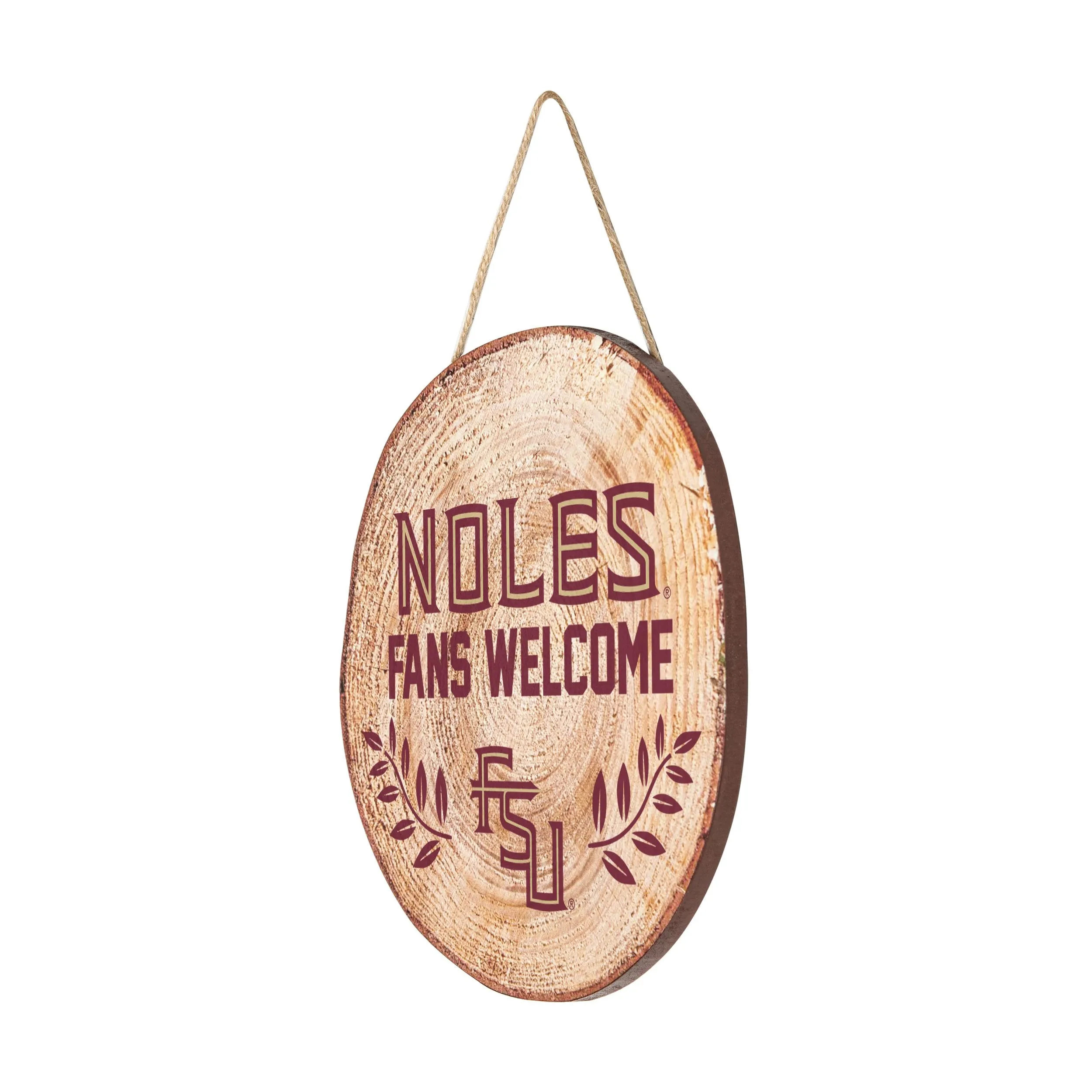 Florida State Seminoles NCAA Wood Stump Sign