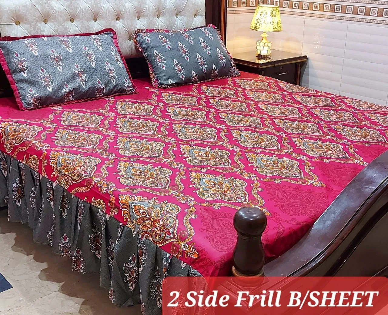 Frill Bedsheet 3pcs