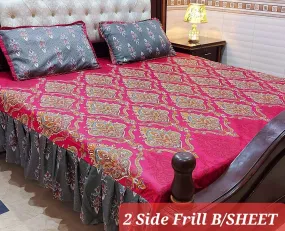 Frill Bedsheet 3pcs