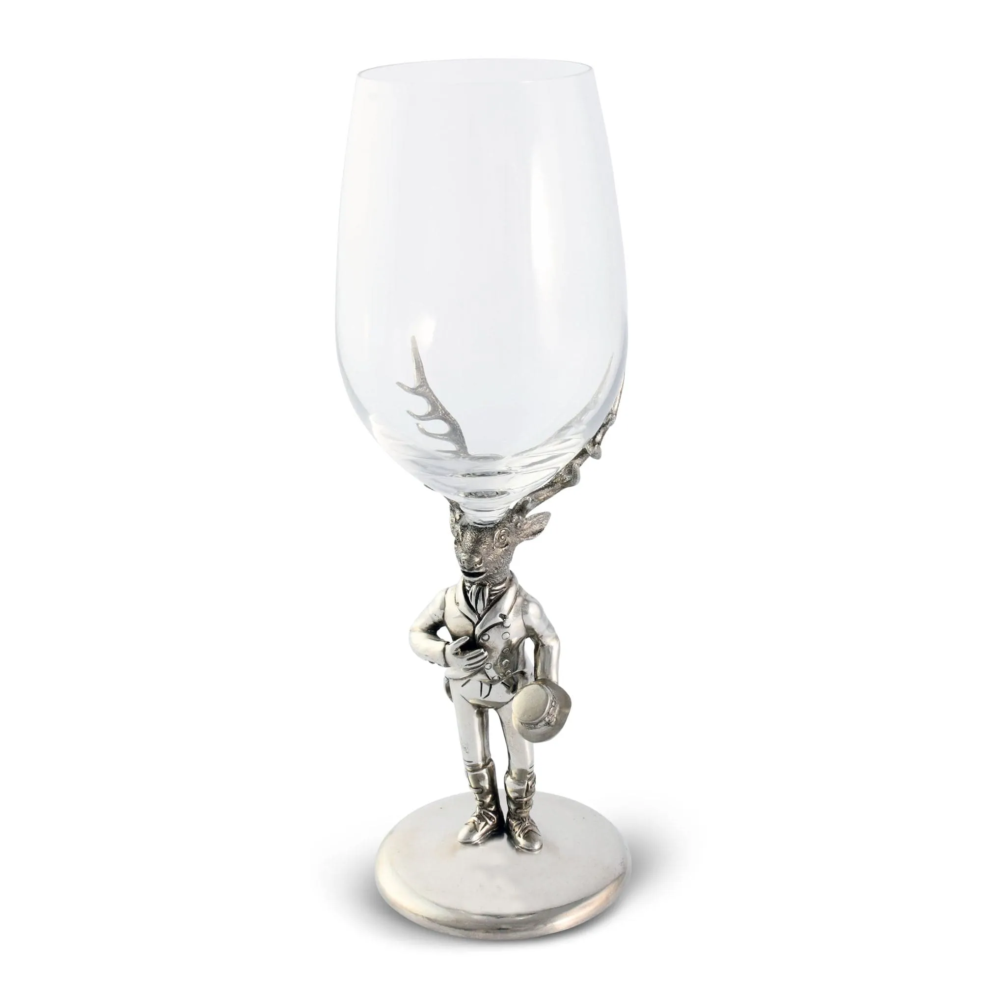 Gentleman Elk Wine Glass