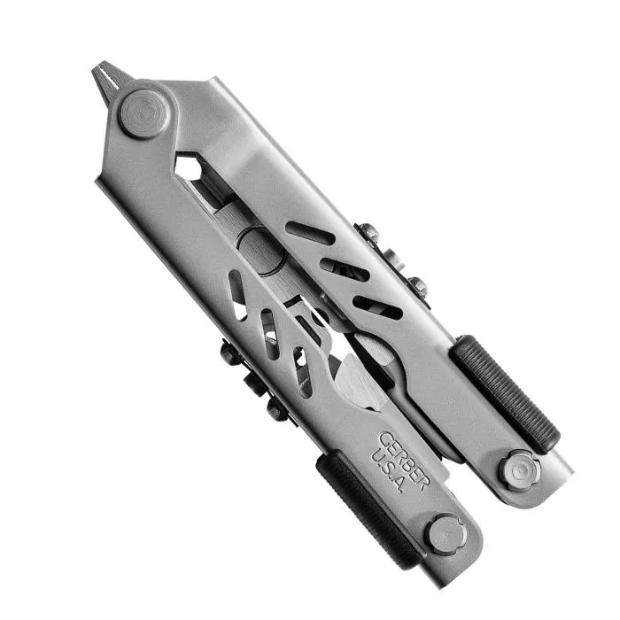 Gerber MP400 Compact Sport Multi-Tool (Stainless Steel w/ Nylon Sheath) (Customised)