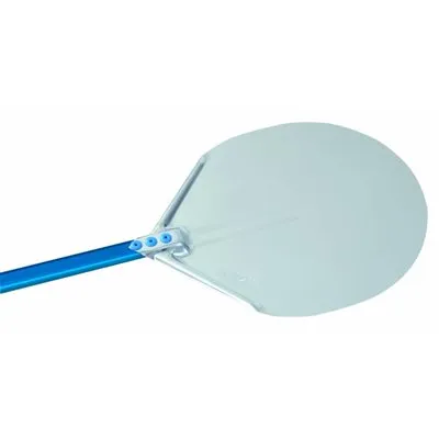 Gi Metal 16" Round Pizza Peel, 39" Overall Length