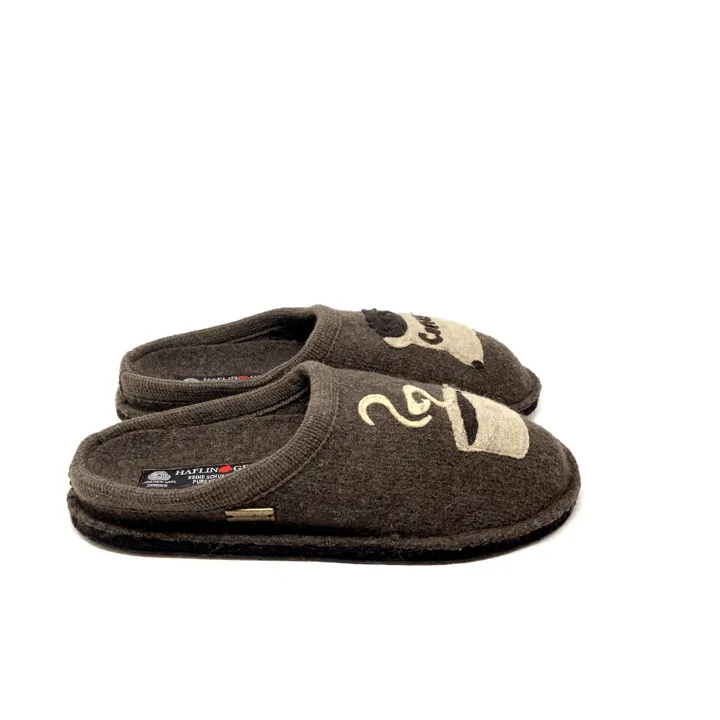 Haflinger Coffee Slipper Earth (Women's & Men's)