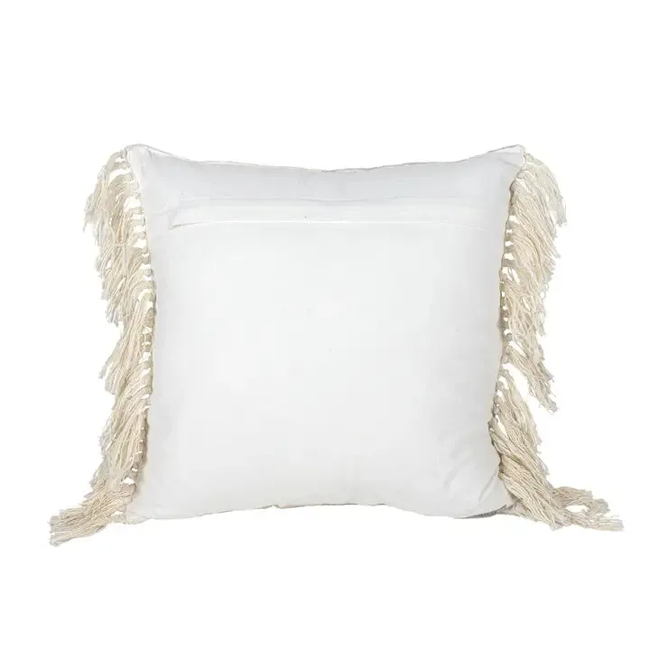 Hand Woven Shiloh Pillow Gray