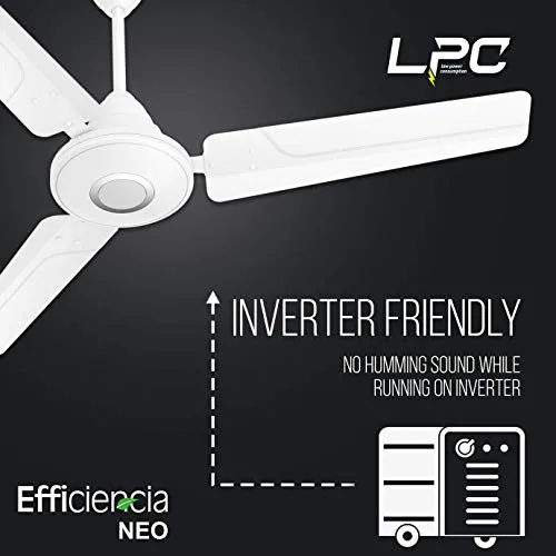 Havells Efficiencia Neo 1200Mm Bldc Motor With Remote Ceiling Fan (Elegant White), 26 Watt, Winner Of National Energy Conservation Award 2021