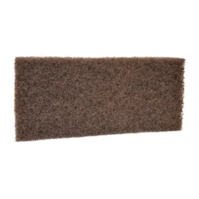 High Abrasion Scrub Pad, Brown (5/pk)