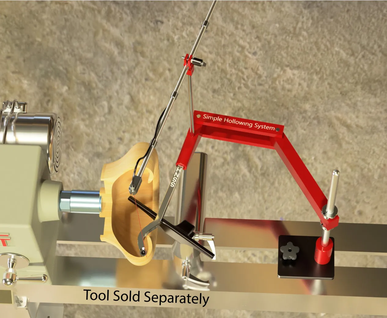 Hollowing System with Laser for Precise Bowl Thickness