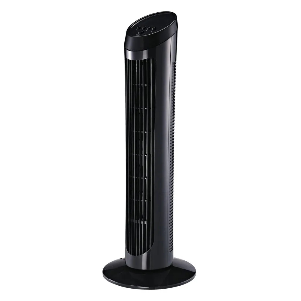 HOMCOM Fan Tower, 27x75H cm-Black