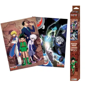 Hunter x Hunter - Gon & Hunters vs Meruem & Chimera Ants Boxed Poster Set (20.5"x15") - ABYstyle