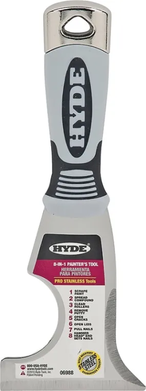 Hyde 06988 Multi-Tool, Stainless Steel, Gray :EA: QUANTITY: 1