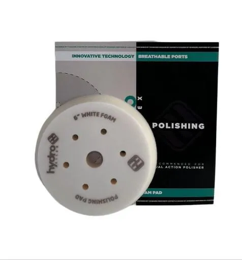 Hydrosilex Polishing White Foam Pad 3" & 5" & 6"