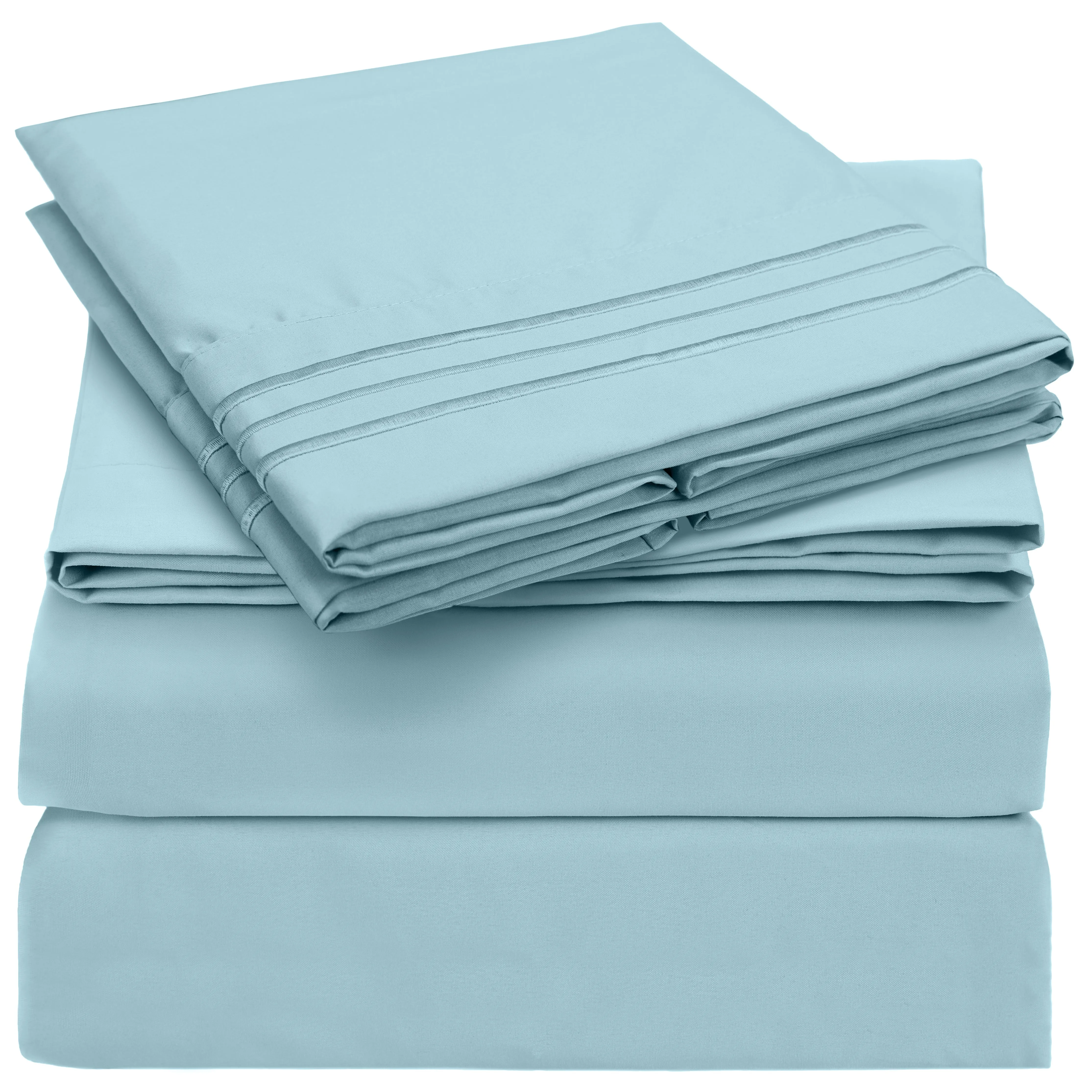 Iconic 4-Piece Microfiber Sheet Set (Light Colors)