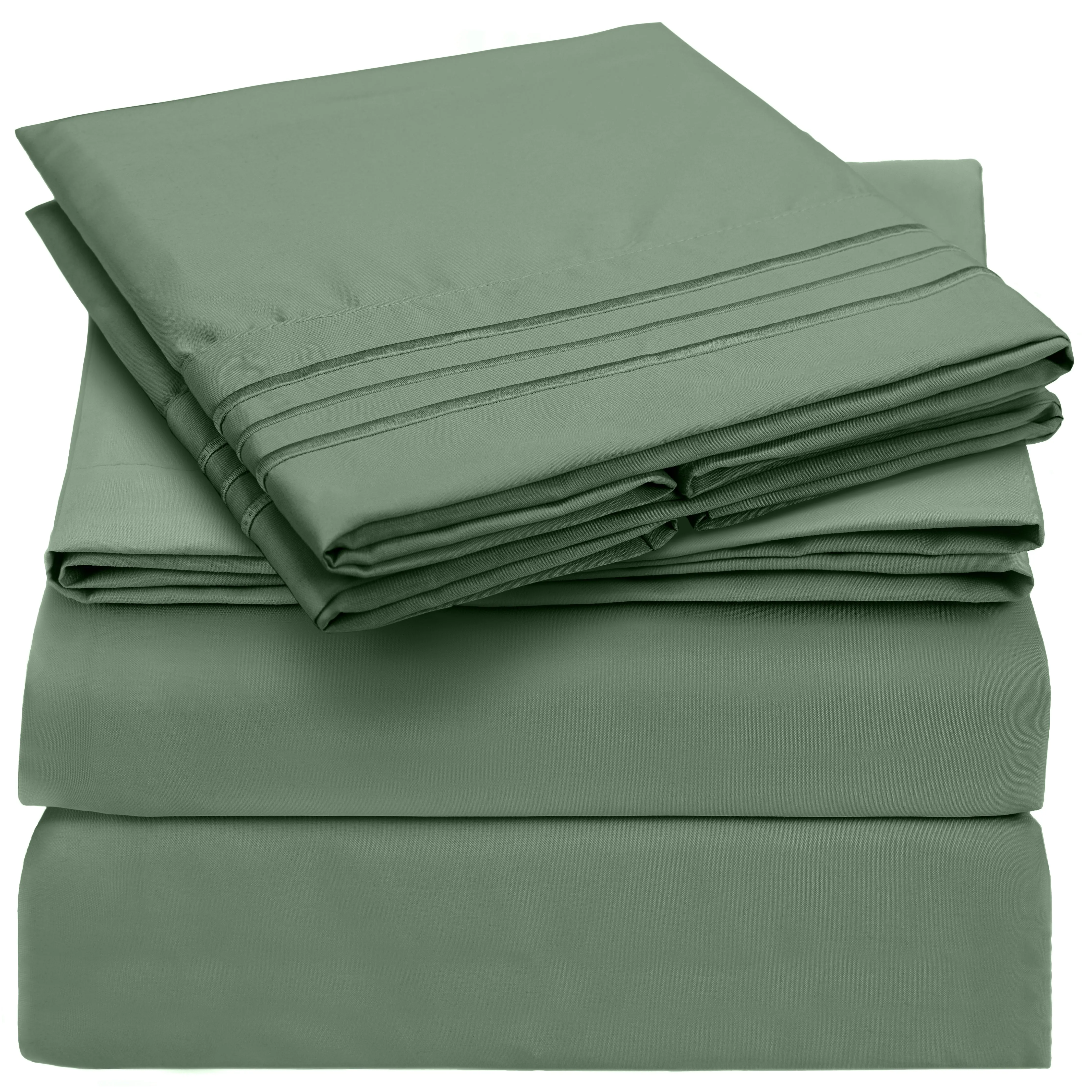 Iconic 4-Piece Microfiber Sheet Set (Light Colors)