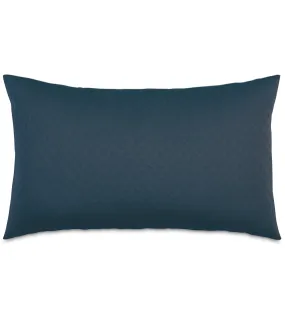 Indigo Matelassé King Sham 21x37