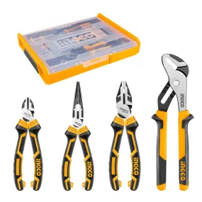 Ingco 4 Pcs Pliers set HKTV01P042