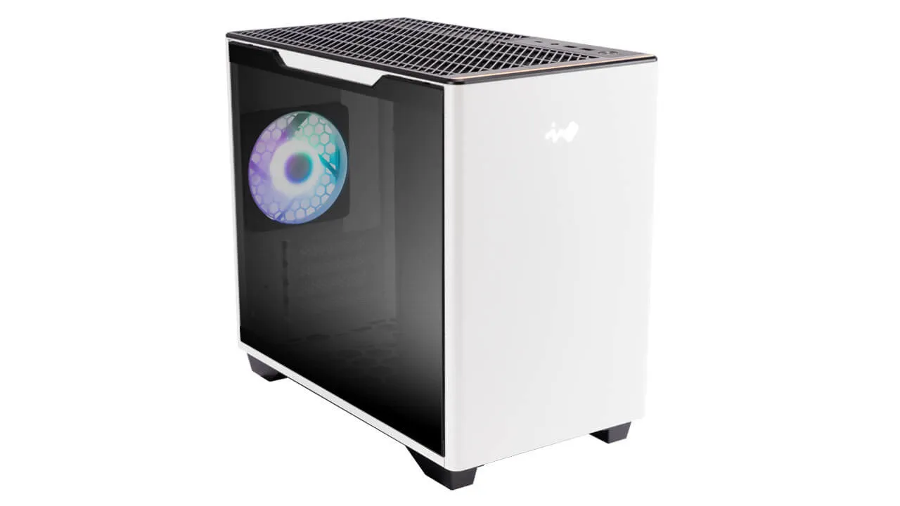 InWin A3 White 白色 Tempered Glass Micro-ATX Case IW-CS-A3WHI-1AM120S