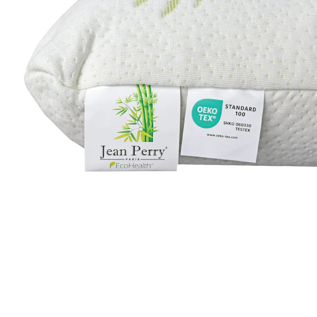 Jean Perry Eco-Health Bamboo Charcoal Memory Pillow - (Classic / Contour)