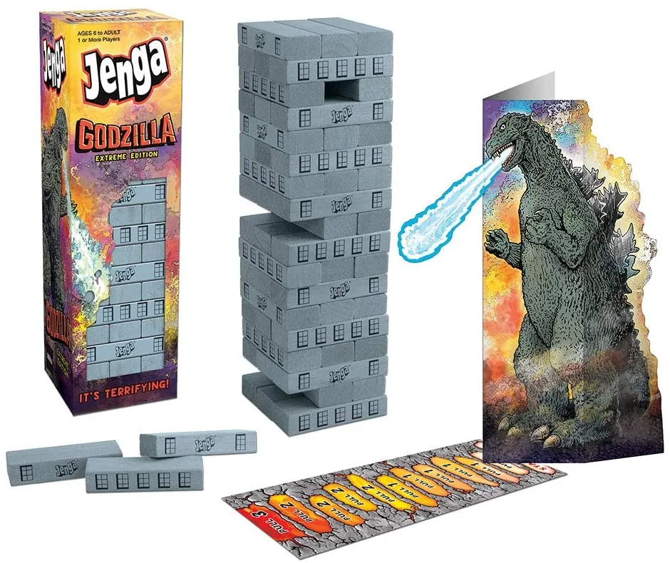 Jenga Godzilla Movie Extreme Edition