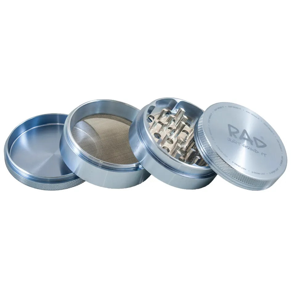 Just Grind It - 62mm Aluminium 4 part Grinder