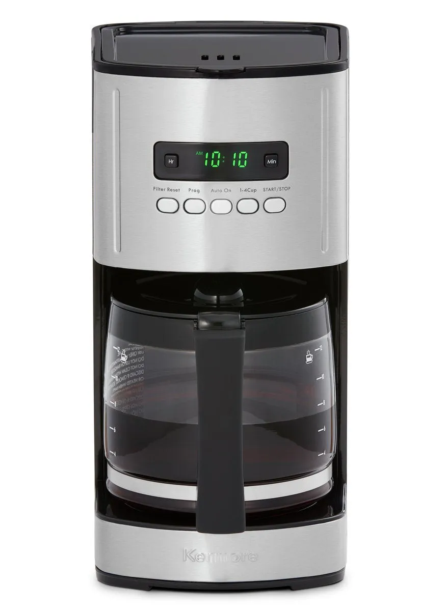 Kenmore 40704 12 Cup Programmable Coffee Maker in Black - D