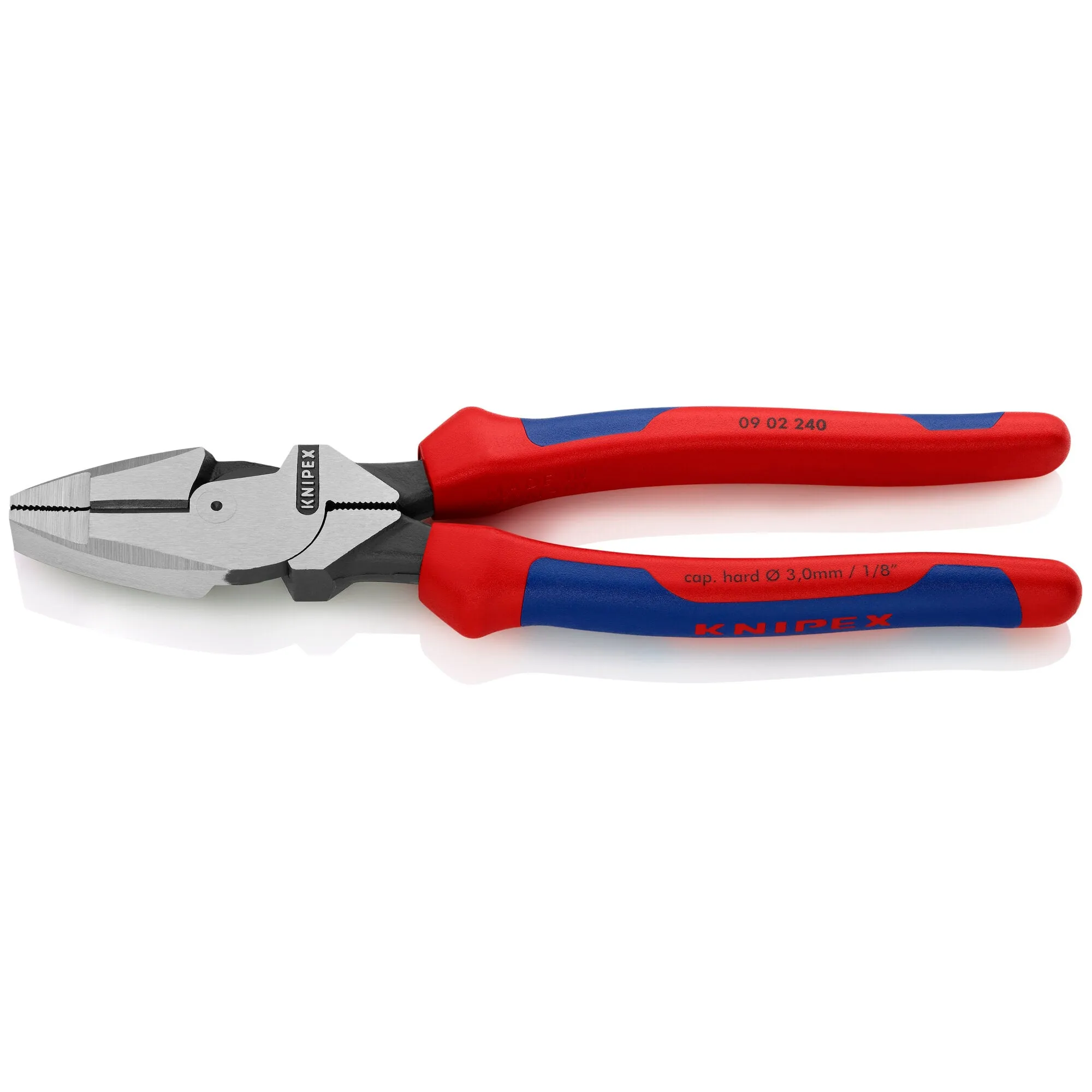 Knipex 09 02 240 SBA 9 1/2" High Leverage Lineman's Pliers New England Head