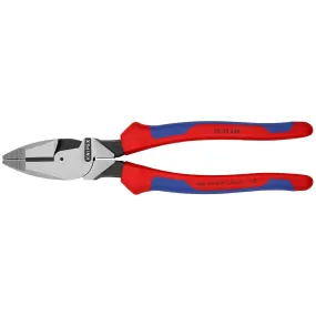 Knipex 09 02 240 SBA 9 1/2" High Leverage Lineman's Pliers New England Head