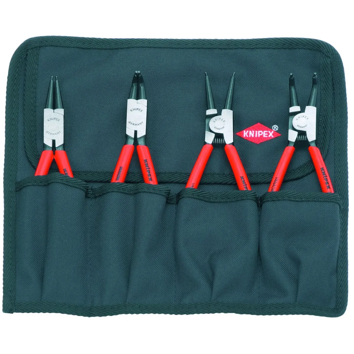 Knipex 1956  4pc Circlip Plier Set