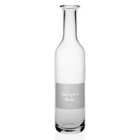 Labelled Wine Carafe, Sauvignon Blanc