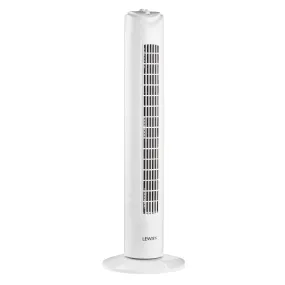 Lewis's 32 Inch Tower Fan - White