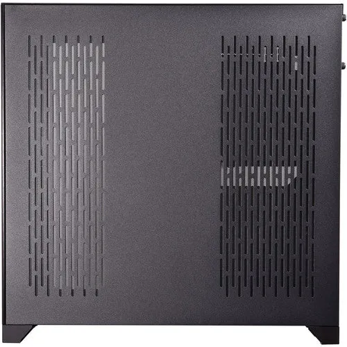 Lian Li ATX Mid Tower Gaming PC Case, Window Side and Front E-ATX Midi Tower Case Black - PCO11DX