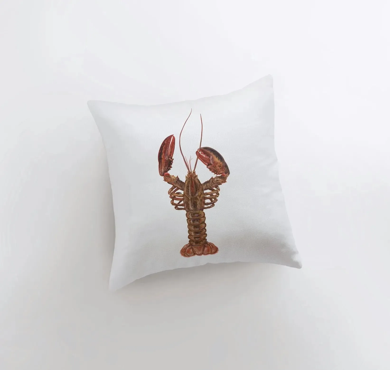 Lobster | Throw Pillow | Home Decor | Modern Decor | Nautical | Ocean | Gift for Her | Accent Pillow Cover | Beach | Sea