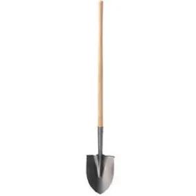 Long-Handle Round-Point Shovel