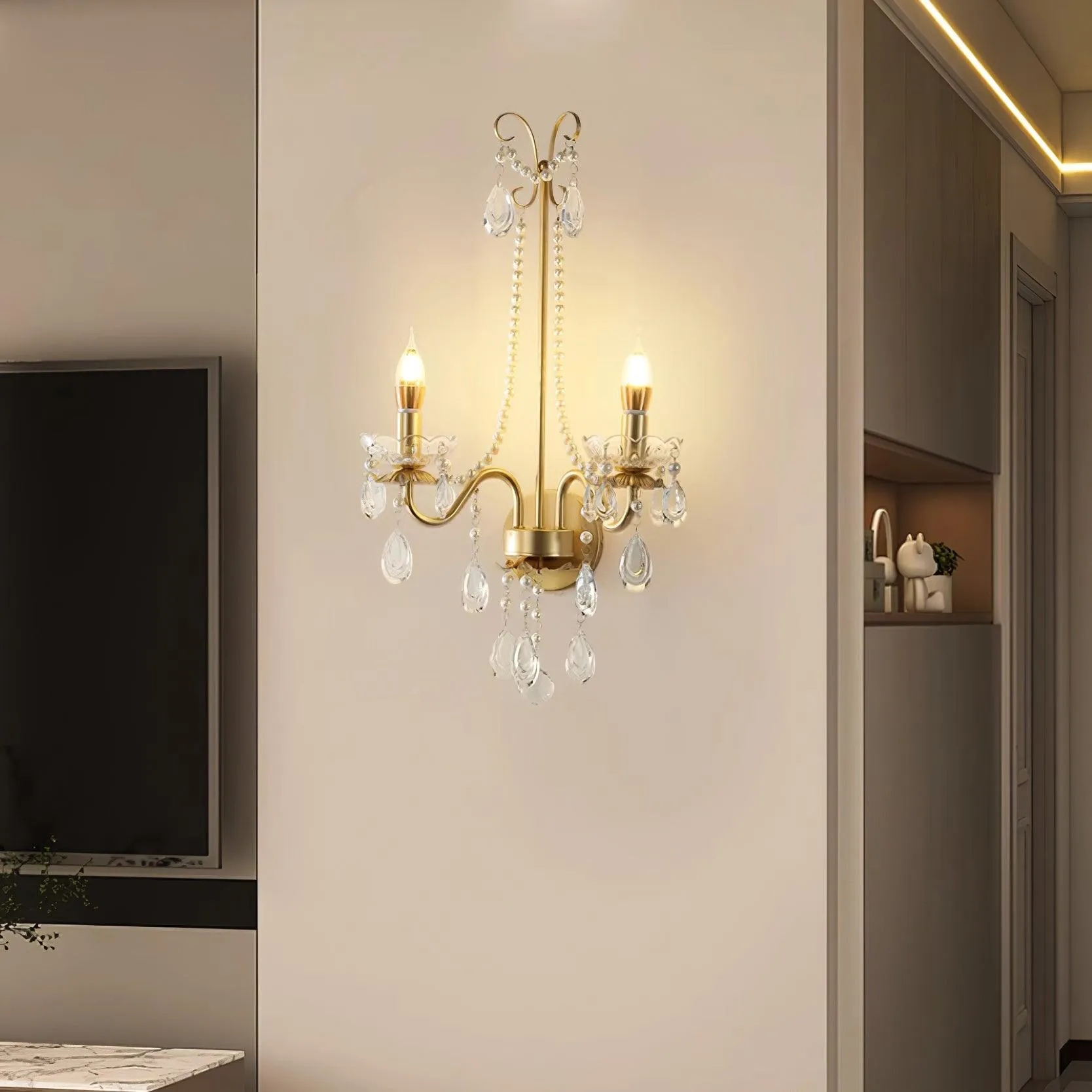 Maria Crystal Wall Lamp