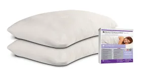 MasterGuard® CoolTouch™ Queen Mattress Protector with 2 Queen Cooltouch Pillows