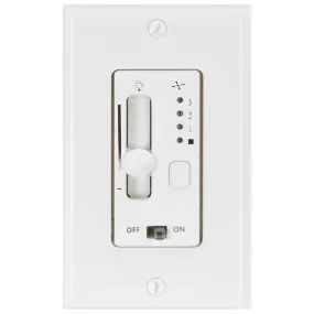 Minute 3-Speed DC Ceiling Fan and Full Range Light Dimmer Slide Control