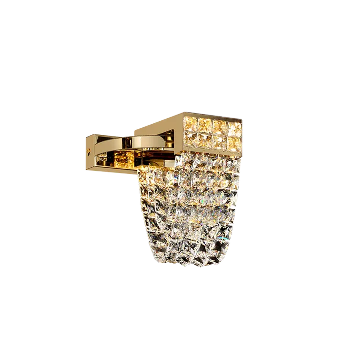 Modern Luxury Champagne Gold Wall Lamp