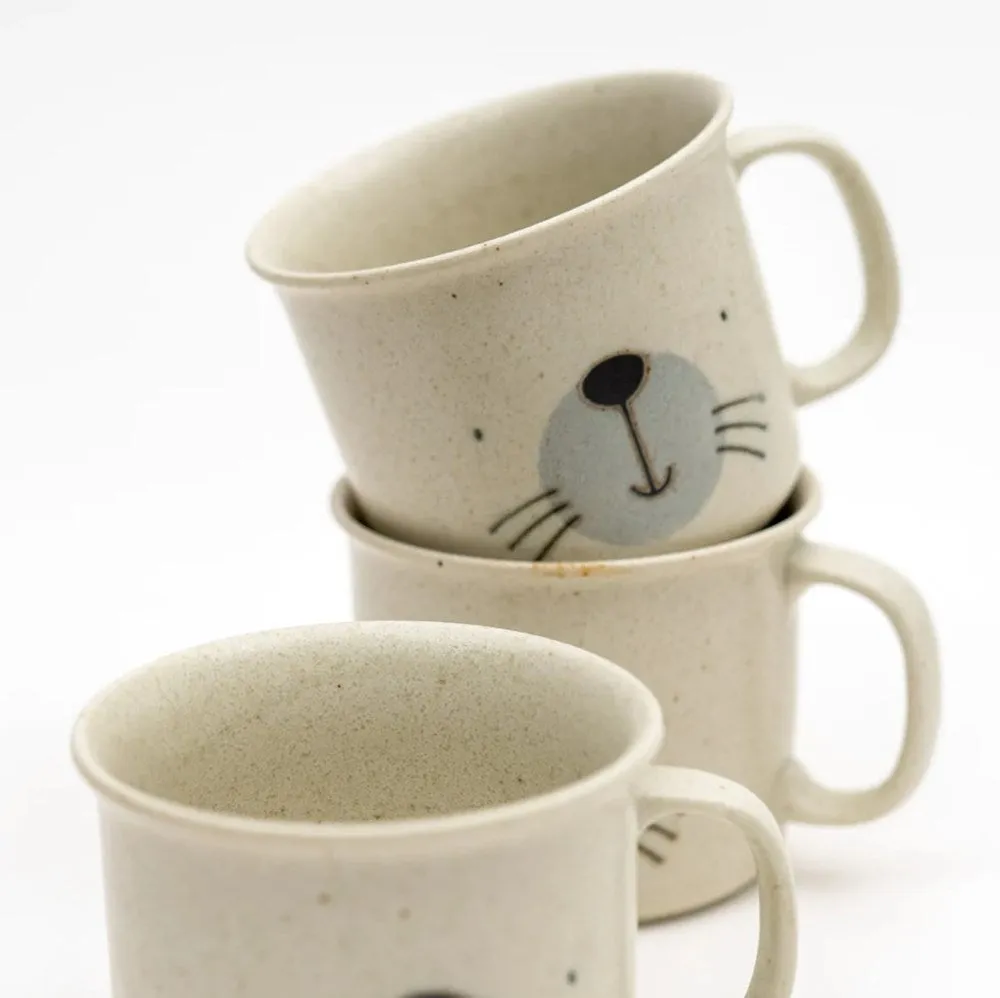 MOGU MOGU - Spotted seal mug