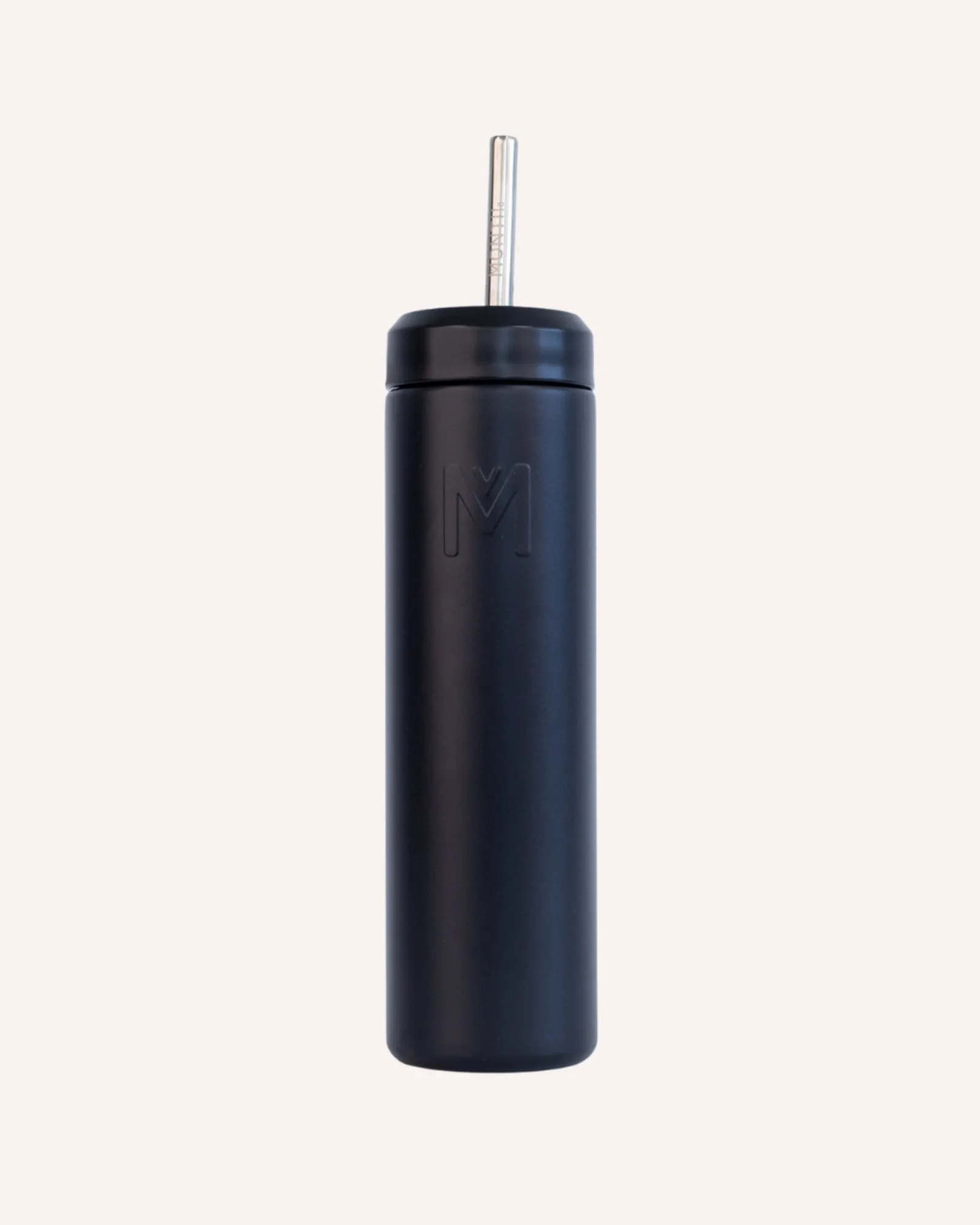 MontiiCo 700ml Smoothie Cup & Straw - Midnight