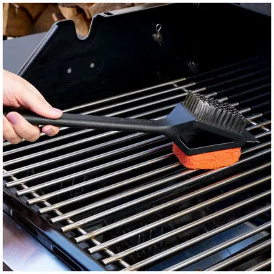 Mr. Bar-B-Q Dual Grill Brush with Scraper