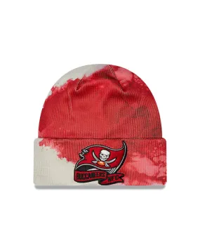 New Era Men's NFL Tampa Bay Buccaneers Sideline Ink Beanie Knit