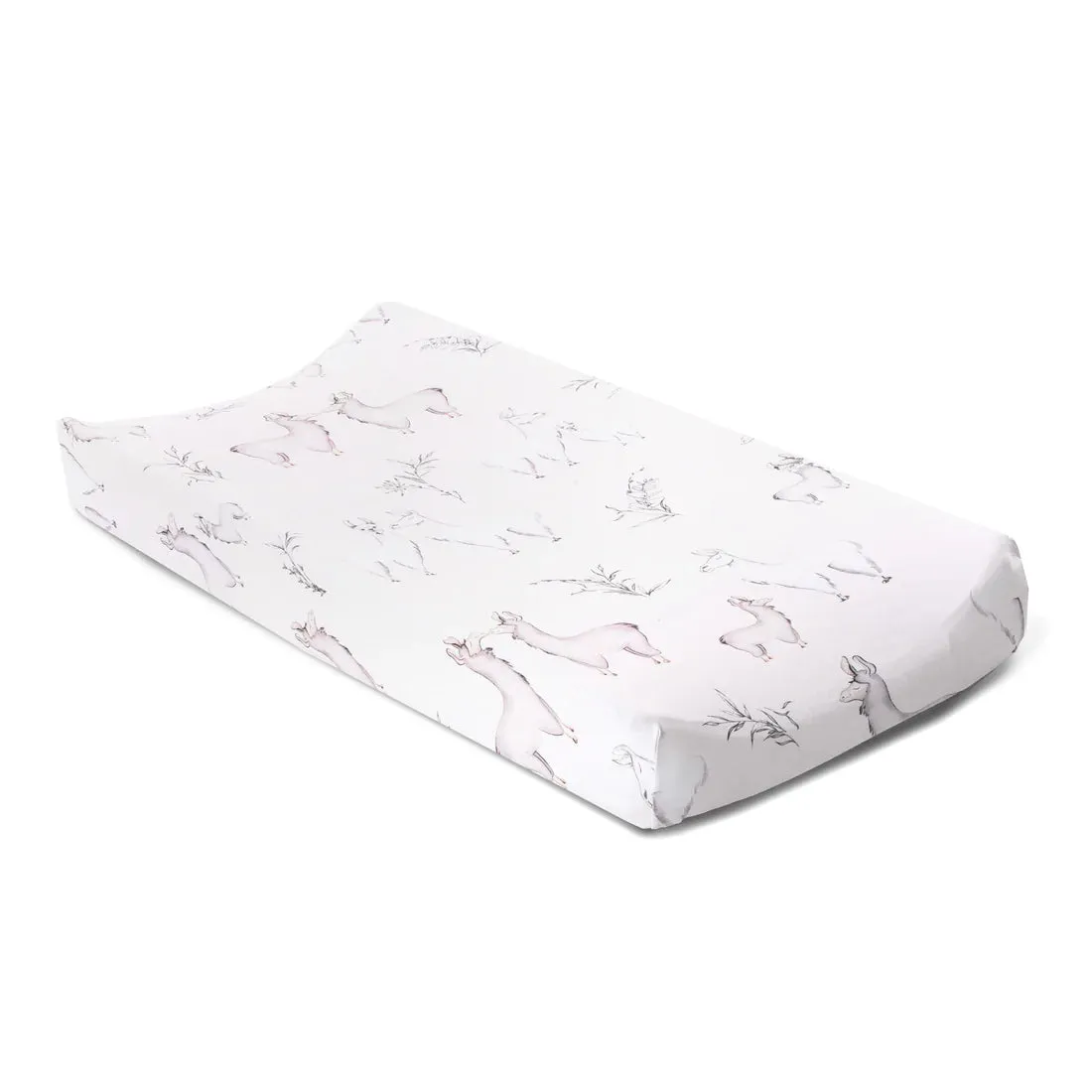 Oilo Llama Changing Pad Cover