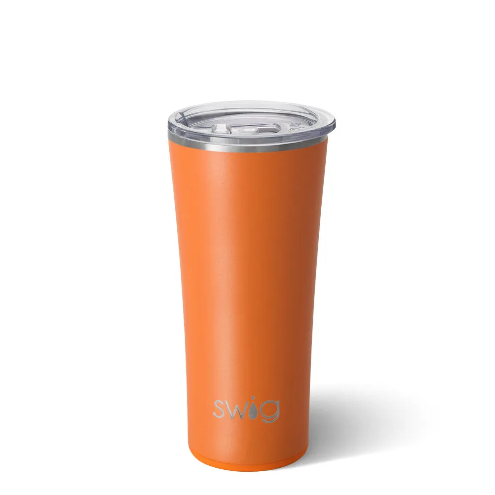 ORANGE { TUMBLER } -22 oz