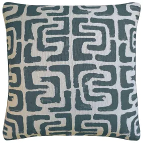 Oui Bloc Jade Decorative Pillow Ryan Studio