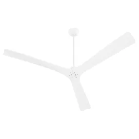 Oxygen MECCA 3-120-6 64 Inch Smart Ceiling Fan 6 Speeds Reversible - 3-120-6 - White