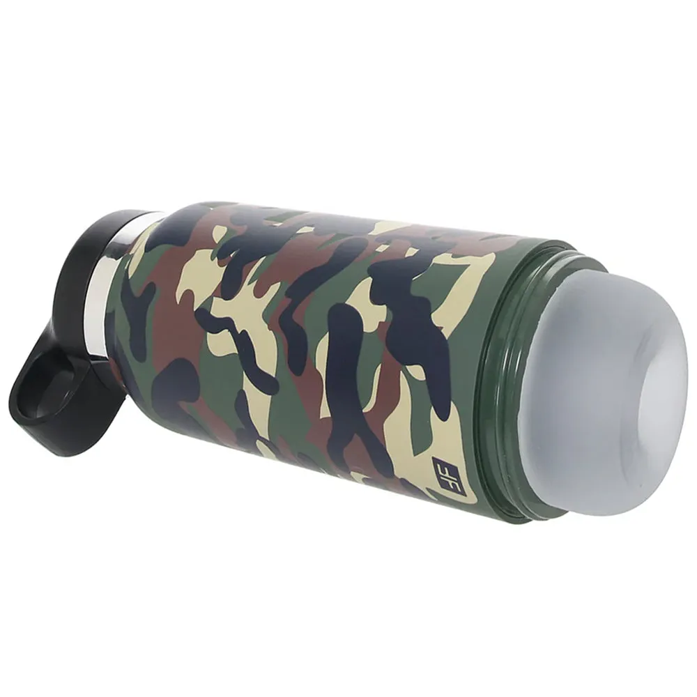 PDX Plus Fap Flask Happy Camper Discreet Stroker