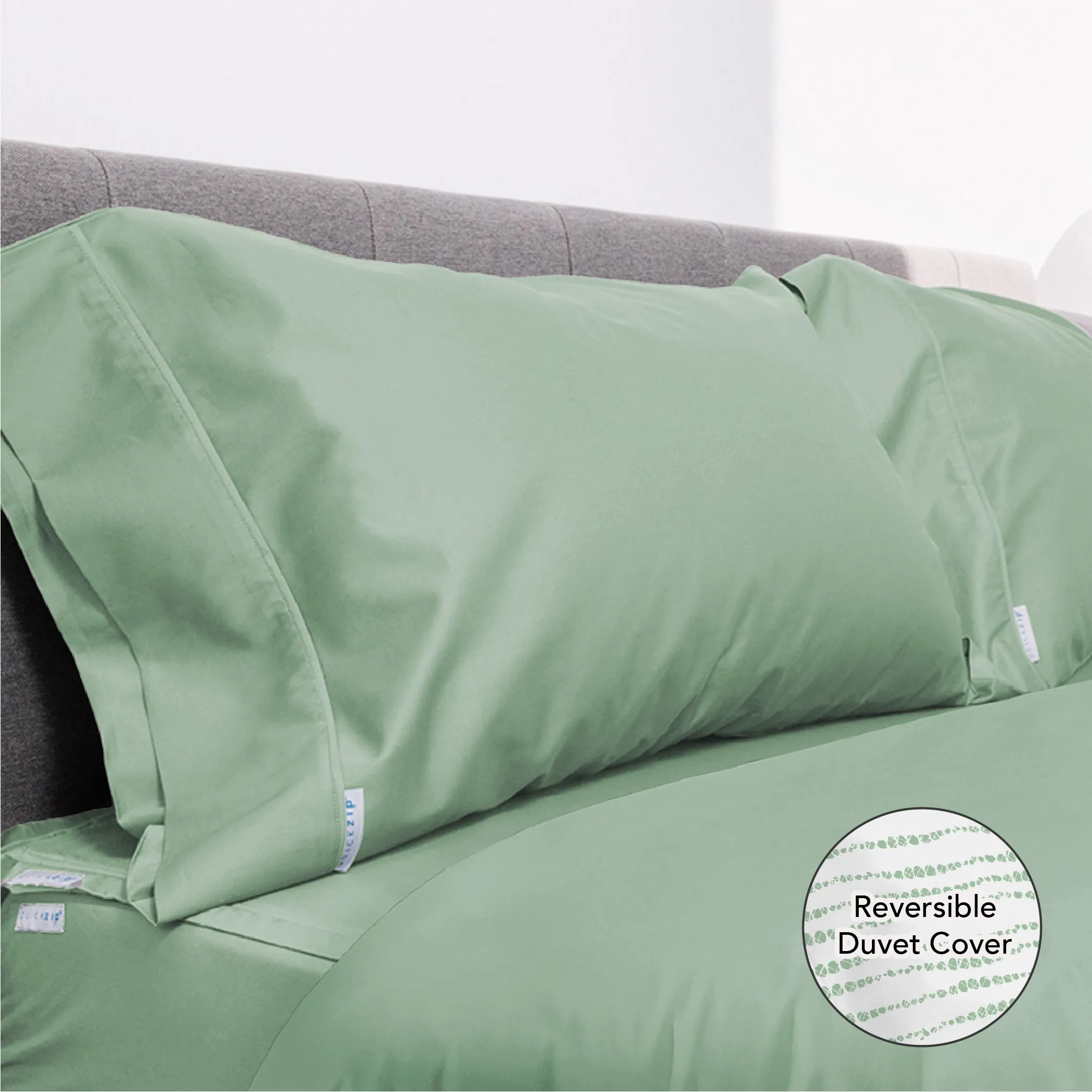 Percale Fitted Sheet (Base   Zip Sheet ) - Split Cal King