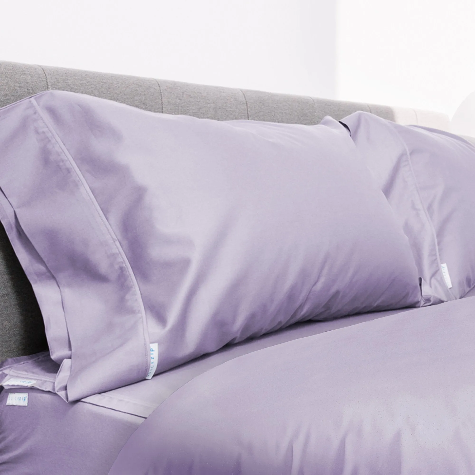 Percale Fitted Sheet (Base   Zip Sheet ) - Split Cal King