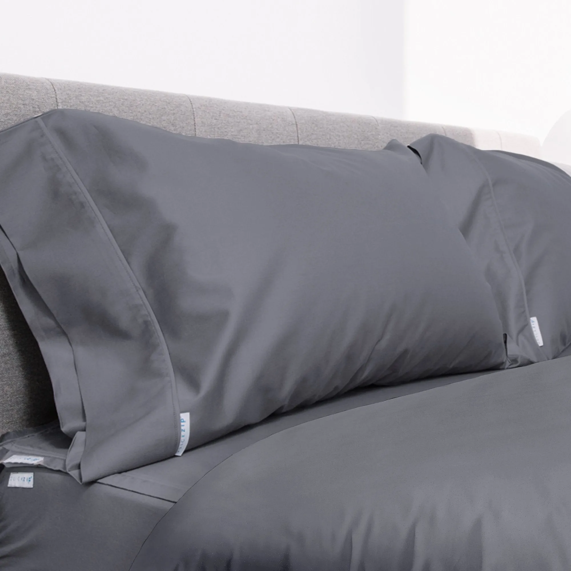 Percale Fitted Sheet (Base   Zip Sheet ) - Split Cal King