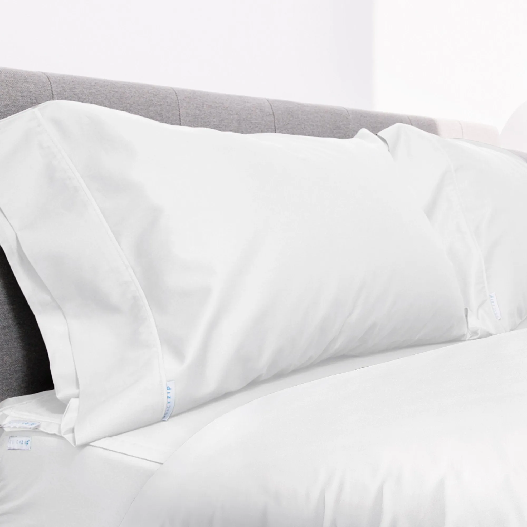 Percale Fitted Sheet (Base   Zip Sheet ) - Split Cal King